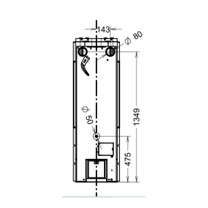 Stufa a pellet - Thermorossi BellaVista R2 Plus