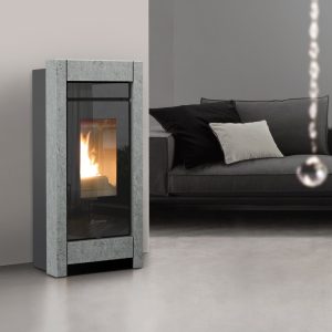 Termostufa a pellet Essenza Idra 14 Stone - Thermorossi