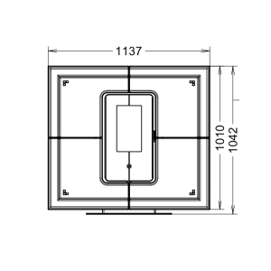 SlimQuadro Idra Maiolica