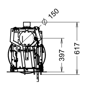 Inserto a legna - Thermorossi VerticaLine Hp