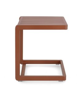 Tavolino Konnor 40x40 Terracotta