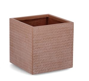 P.Vaso Tressage Qu Medio 30x30bx30h Cm