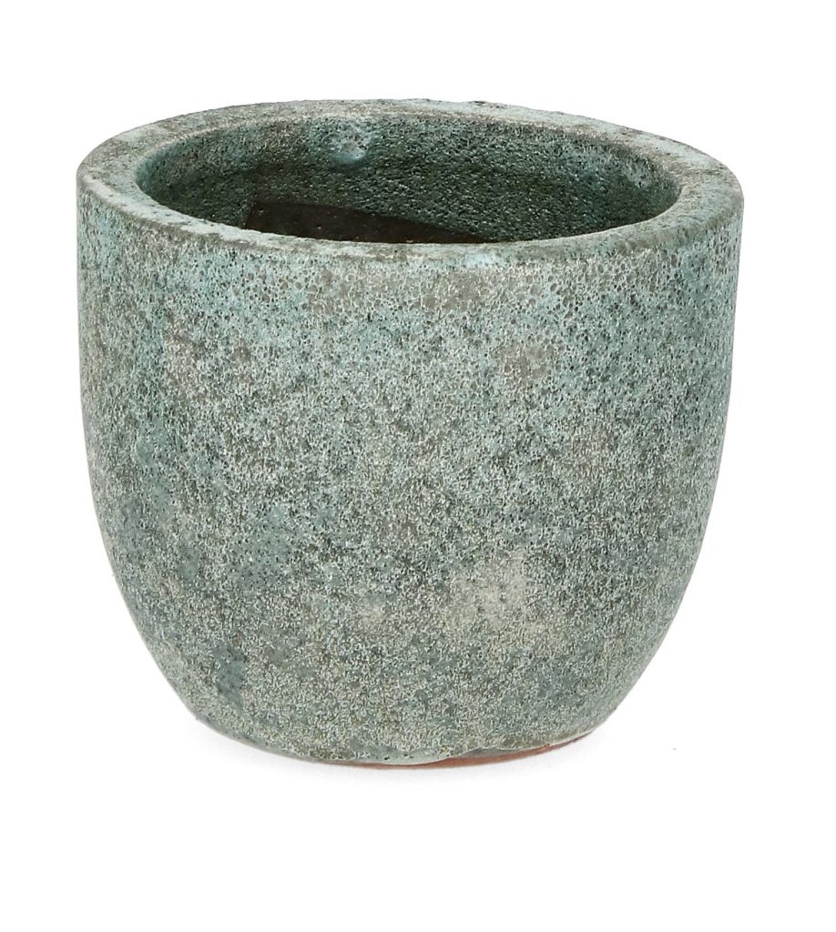 P.Vaso Duyen Svas Verde D.21x18h Cm