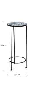 Tavolino Samos To D.25x57h Cm