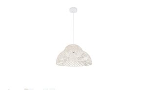 Lampadario Astro Sagomato Bianco D50