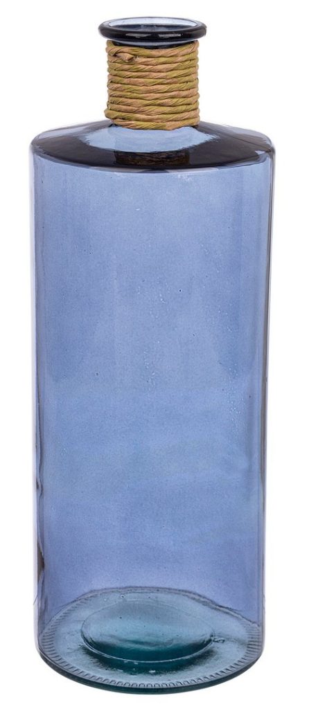 Vaso Vt Rotang Blu Cobalto H.42 Cm