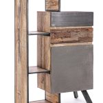 Mobile Manchester 1A-2C: Legno Mango, Acciaio