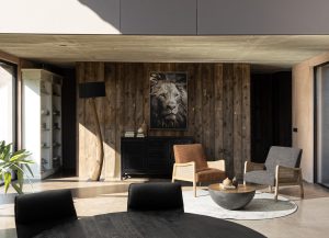 PIANTANA KLETA NERO H120: Legno Teak